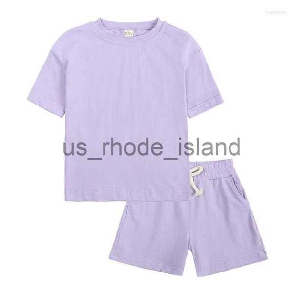t-shirts clothing sets 2 pcs novelty summer baby boy sport outfits clothes girls solid t-shirt shorts children tracksuit for kid x0714, Blue
t-shirts clothing sets 2 pcs novelty summer baby boy sport outfits clothes girls solid t-shirt shorts children tracksuit for kid x0714, Blue