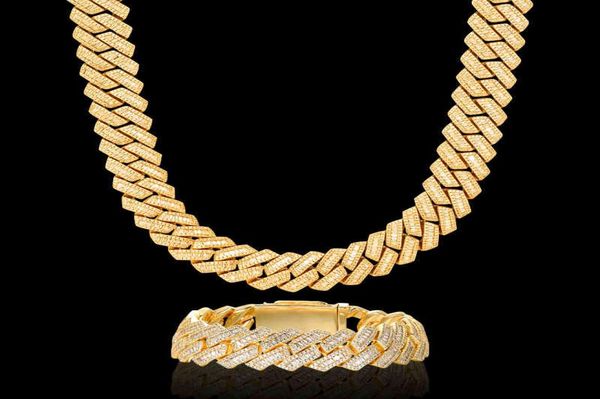 wholale new dign 18k 24k gold iced out miami hip hop 5a zircon cuban link chain necklace315c9319552, Silver
wholale new dign 18k 24k gold iced out miami hip hop 5a zircon cuban link chain necklace315c9319552, Silver