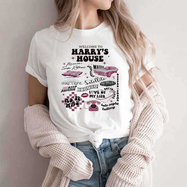 women's t-shirt vintage harry's house t-shirt tpwk love on tour shirt women's y2k aesthetic tees as it was music shirt cute y, White
women's t-shirt vintage harry's house t-shirt tpwk love on tour shirt women's y2k aesthetic tees as it was music shirt cute y, White