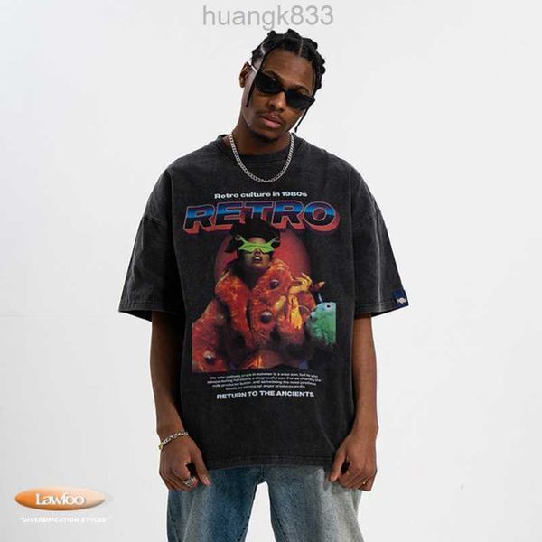 stussys lawfoo spring/summer china-chic brand american wash old direct spray portrait print loose fit couple t-shirt fashion, White;black
stussys lawfoo spring/summer china-chic brand american wash old direct spray portrait print loose fit couple t-shirt fashion, White;black