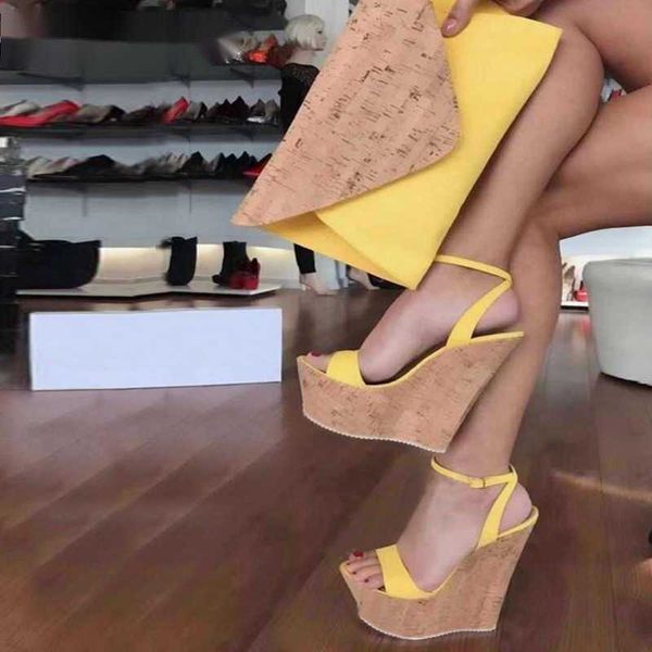sandal open toe ankle strap platform wedges women sandals super high cover heel gladiator buckle ladies summer shoes 230302, Black
sandal open toe ankle strap platform wedges women sandals super high cover heel gladiator buckle ladies summer shoes 230302, Black
