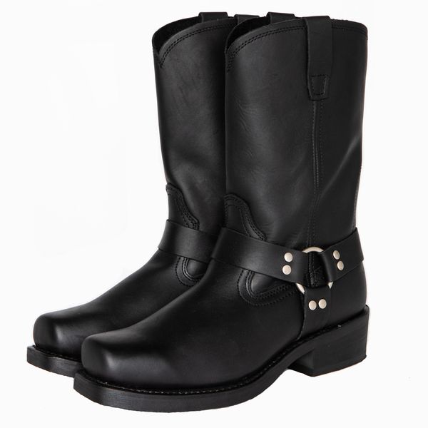 boots men's vintage cowboy boots high chain buckle strap men knight boots riveted man square heel short boots large size 38-48 230712, Black
boots men's vintage cowboy boots high chain buckle strap men knight boots riveted man square heel short boots large size 38-48 230712, Black