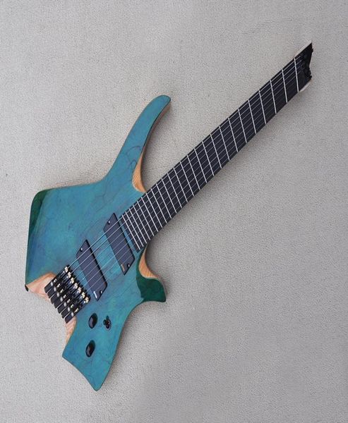 factory custom 7 strings headless electric guitar with green faned ash body rbony fretboard black hardwares no fret inlay can be c5892990
factory custom 7 strings headless electric guitar with green faned ash body rbony fretboard black hardwares no fret inlay can be c5892990