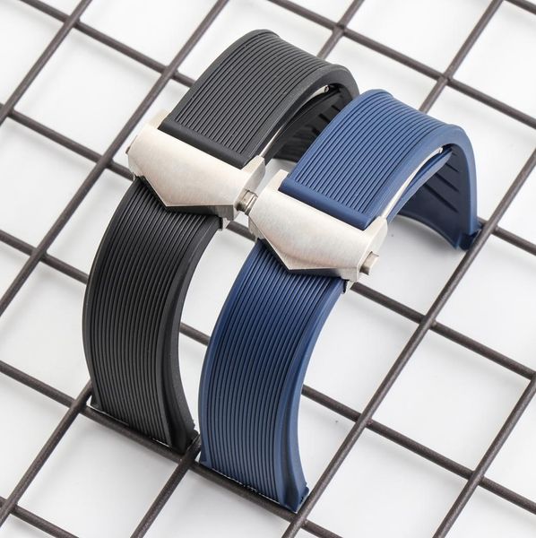 waterproof rubber watchband stainless steel fold buckle watch band strap for aquaracer bracelet watch man 2218mm black blue brown7420750, Black;brown
waterproof rubber watchband stainless steel fold buckle watch band strap for aquaracer bracelet watch man 2218mm black blue brown7420750, Black;brown