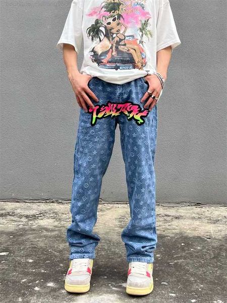 mens jeans designer american full print washed and made old flocked straight tube casual jeans for men ins trendy brand loose straight tube, Blue
mens jeans designer american full print washed and made old flocked straight tube casual jeans for men ins trendy brand loose straight tube, Blue