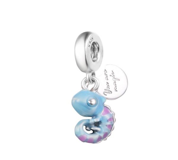 colour-changing chameleon dangle charm silver color charm fit original europe charms bracelets & bangle mother kids jewelry woman clover4980, Black
colour-changing chameleon dangle charm silver color charm fit original europe charms bracelets & bangle mother kids jewelry woman clover4980, Black
