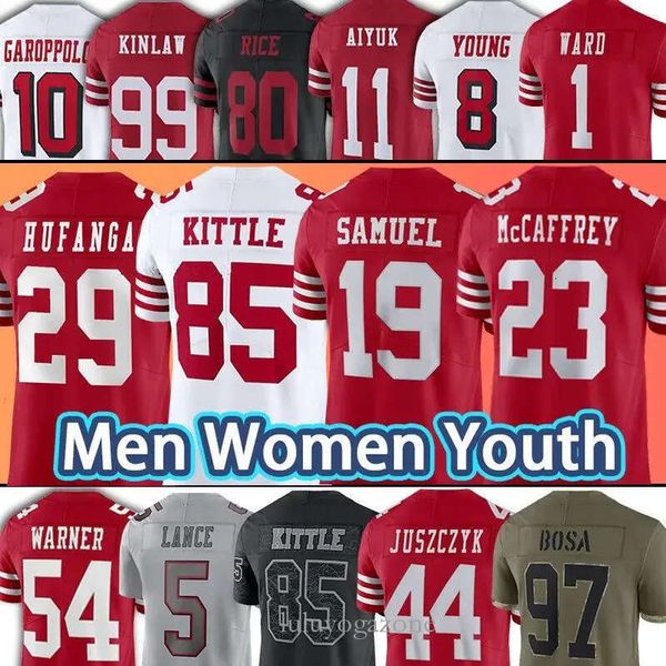 george kittle football jerseys christian mccaffrey talanoa hufanga nick bosa deebo samuel kyle juszczyk fred warner jimmy garoppolo deebo sa, Black;red
george kittle football jerseys christian mccaffrey talanoa hufanga nick bosa deebo samuel kyle juszczyk fred warner jimmy garoppolo deebo sa, Black;red