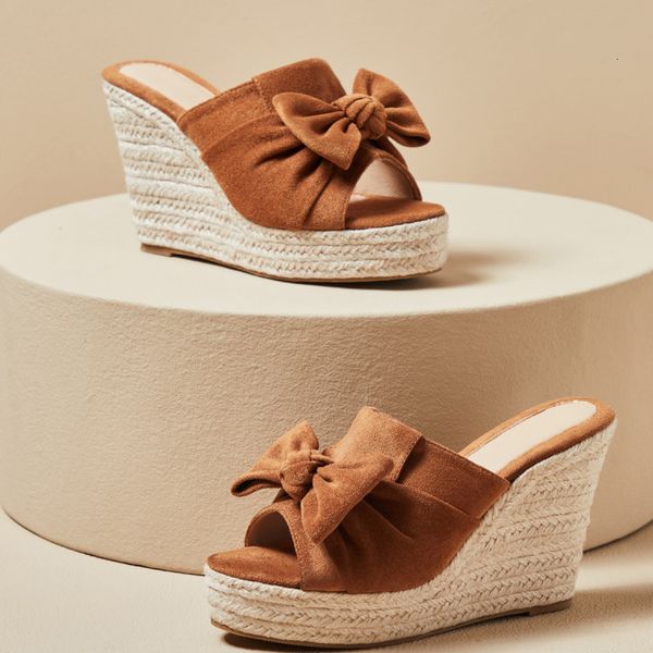 slipper platform slippers 2023 summer bow knot open toe straw wedge casual shoes slip on comfortable outdoor beach mujer 230713, Black
slipper platform slippers 2023 summer bow knot open toe straw wedge casual shoes slip on comfortable outdoor beach mujer 230713, Black