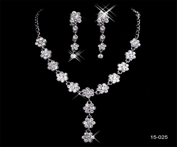15025 new elegant wedding bridal rhinestone jewelry necklace earring set party jewelry for party bride4398480, White
15025 new elegant wedding bridal rhinestone jewelry necklace earring set party jewelry for party bride4398480, White