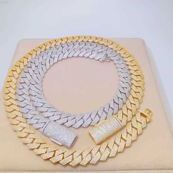 thick 15mm s925 sterling silver full 4 row bling vvs moissanite open buckle iced out gold diamond miami cuban chains
thick 15mm s925 sterling silver full 4 row bling vvs moissanite open buckle iced out gold diamond miami cuban chains