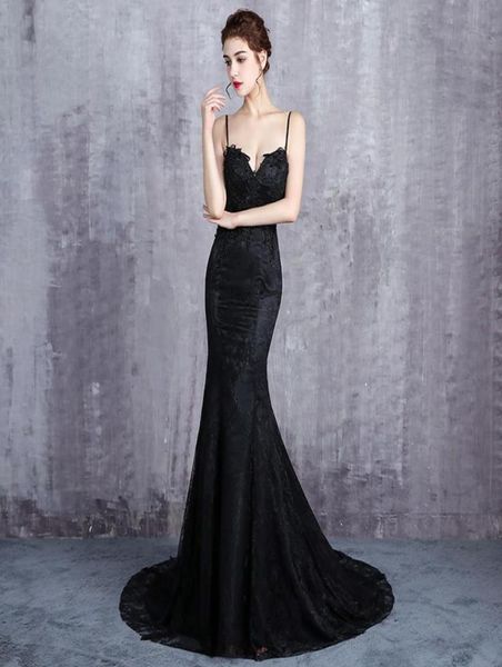 black mermaid lace longwedding dresses with straps open back women modern non white reception gowns simple elegant custom made4189574
black mermaid lace longwedding dresses with straps open back women modern non white reception gowns simple elegant custom made4189574