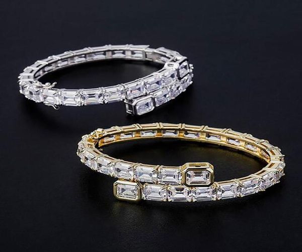 14k yellow gold men ladies square diamond bangle bracelet 6mm iced out cubic zirconia tennis bracelet hiphop jewelry4295674, Golden;silver
14k yellow gold men ladies square diamond bangle bracelet 6mm iced out cubic zirconia tennis bracelet hiphop jewelry4295674, Golden;silver