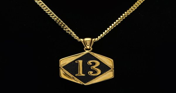 mens hip hop lucky number 13 celtic gothic tag pendant necklace with 3mm 27inch cuban chain necklace fashion jewelry unisex3244522, Silver
mens hip hop lucky number 13 celtic gothic tag pendant necklace with 3mm 27inch cuban chain necklace fashion jewelry unisex3244522, Silver
