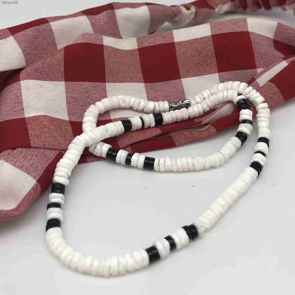 2021 white bohemian surfer necklace men's natural shell fashion necklace women's tribal jewelry girlfriend gift for him l230704, Silver
2021 white bohemian surfer necklace men's natural shell fashion necklace women's tribal jewelry girlfriend gift for him l230704, Silver