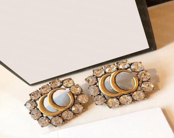 gold plated stud womens designer letters studs shining rhinestone earring diamond stud women valentines gift1109821, Golden;silver
gold plated stud womens designer letters studs shining rhinestone earring diamond stud women valentines gift1109821, Golden;silver