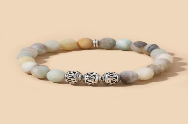 strand rttooas mala bracelet for women 8mm natural stone matte amazonite prayer beads meditation yoga jewelry bijoux5046542, Black
strand rttooas mala bracelet for women 8mm natural stone matte amazonite prayer beads meditation yoga jewelry bijoux5046542, Black