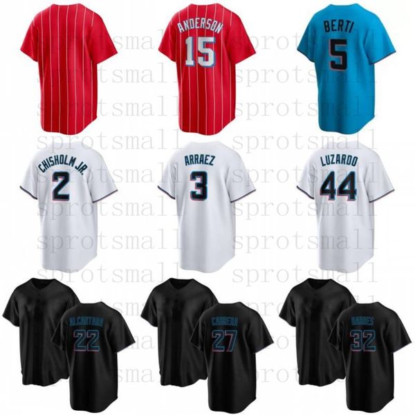 custom mens women youth jazz chisholm jr. marlins baseball jersey sandy alcantara jon berti miami jorge soler max meyer luis arraez jesus sa, Blue;black
custom mens women youth jazz chisholm jr. marlins baseball jersey sandy alcantara jon berti miami jorge soler max meyer luis arraez jesus sa, Blue;black