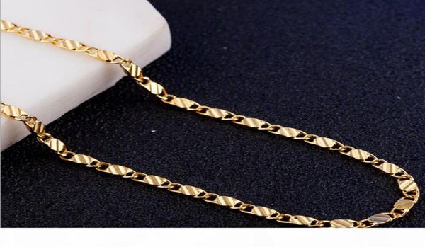 s 2mm fashion luxury womens jewelry 18k gold plated necklace chain 925 silver plated chains necklaces gift whole accessories5896582
s 2mm fashion luxury womens jewelry 18k gold plated necklace chain 925 silver plated chains necklaces gift whole accessories5896582