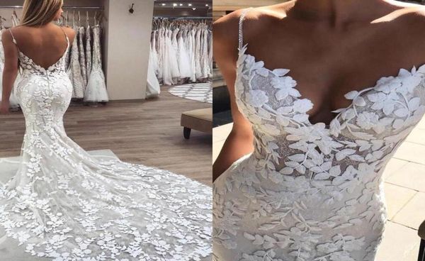 elegant lace wedding dresses 2019 mermaid spaghetti straps backless garden country bride bridal gowns custom made plus size6107020, White
elegant lace wedding dresses 2019 mermaid spaghetti straps backless garden country bride bridal gowns custom made plus size6107020, White