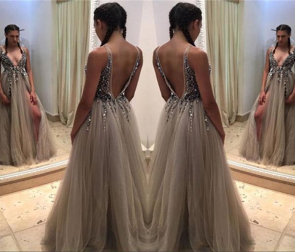 deep v neck long prom dress front split sparkly bodice backless graduation evening party gown plus size custom made3299460, Black
deep v neck long prom dress front split sparkly bodice backless graduation evening party gown plus size custom made3299460, Black