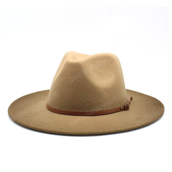 women men wool fedora hat with leather ribbon gentleman elegant lady winter autumn wide brim jazz church panama sombrero cap, Blue;gray
women men wool fedora hat with leather ribbon gentleman elegant lady winter autumn wide brim jazz church panama sombrero cap, Blue;gray