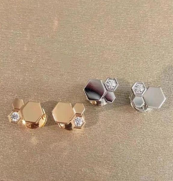 925 sterling silver straight beehive cut hexagon chaumet earrings famous brand fine jewelry for mother women whole224j8710093, Golden;silver
925 sterling silver straight beehive cut hexagon chaumet earrings famous brand fine jewelry for mother women whole224j8710093, Golden;silver