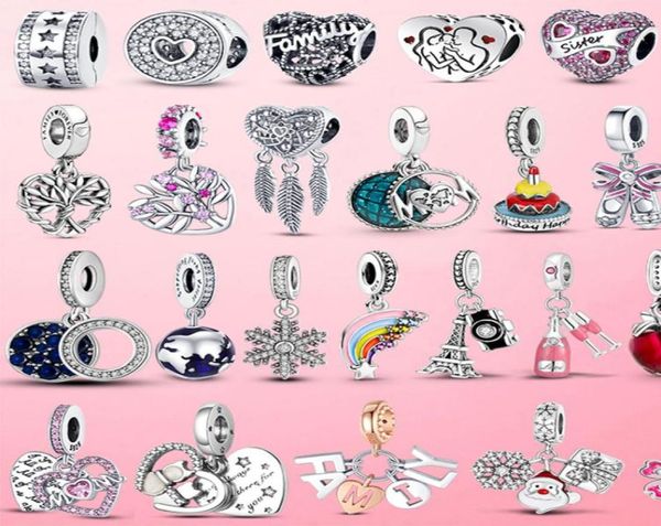 925 sterling silver family charm love heart beads rainbow flower fit bracelet silver 925 jewelry gift8376866, Black
925 sterling silver family charm love heart beads rainbow flower fit bracelet silver 925 jewelry gift8376866, Black