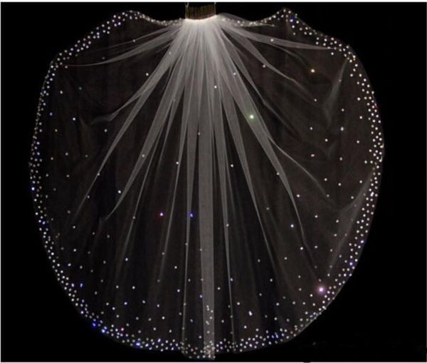 sparkling 1 layer crystals wedding veils with comb bridal veil white ivory bridal accessories sal4124098, Black
sparkling 1 layer crystals wedding veils with comb bridal veil white ivory bridal accessories sal4124098, Black