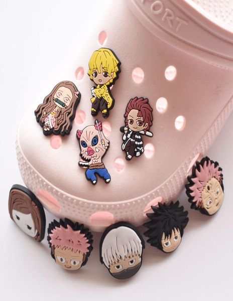 anime charms whole demon slay cartoon croc charms shoe accessories pvc decoration buckle soft rubber clog charms fast ship1944538, Blue
anime charms whole demon slay cartoon croc charms shoe accessories pvc decoration buckle soft rubber clog charms fast ship1944538, Blue