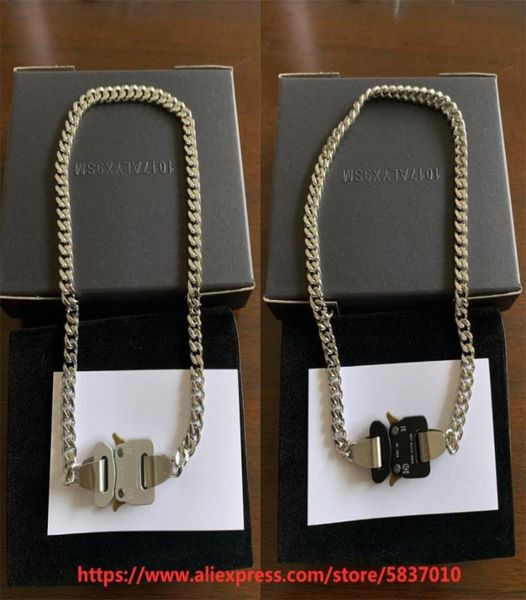 2020 alyx cubix chain necklace men women classic 1017 alyx 9sm necklaces signature metal buckle stainless steel colorfast5818298, Silver
2020 alyx cubix chain necklace men women classic 1017 alyx 9sm necklaces signature metal buckle stainless steel colorfast5818298, Silver