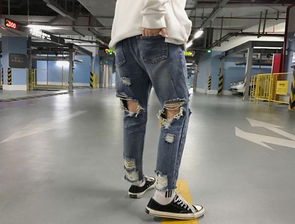 spring autumn new vintage ripped jeans for mens fashion casual knee length trousers men clothes pants denim hole bottom ds507635698754, Blue
spring autumn new vintage ripped jeans for mens fashion casual knee length trousers men clothes pants denim hole bottom ds507635698754, Blue