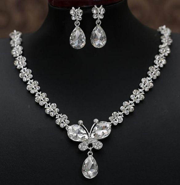 rhinestone crystal drop necklace sets earring plated bridal jewelry set white wedding earrings wedding accessories6946013
rhinestone crystal drop necklace sets earring plated bridal jewelry set white wedding earrings wedding accessories6946013