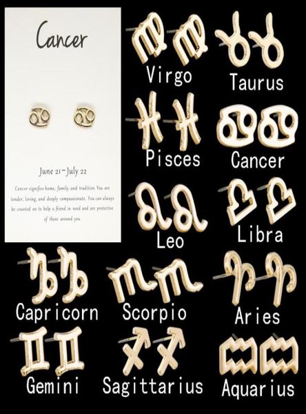 12 constellation stud earrings for women zodiac sign jewelry astrology leo libra aries earrings birthday gifts7522335, Golden;silver
12 constellation stud earrings for women zodiac sign jewelry astrology leo libra aries earrings birthday gifts7522335, Golden;silver