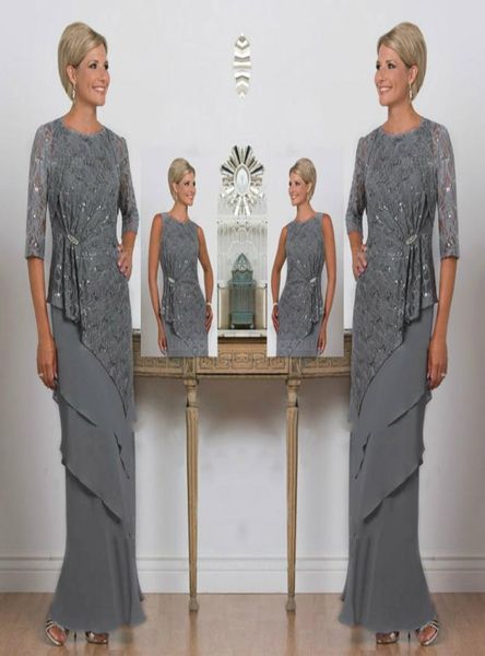 grey mother of the bride dresses long lace sequined ankle length half long sleeves mother039s gowns wedding guest dress plus si7571092, Black;red
grey mother of the bride dresses long lace sequined ankle length half long sleeves mother039s gowns wedding guest dress plus si7571092, Black;red
