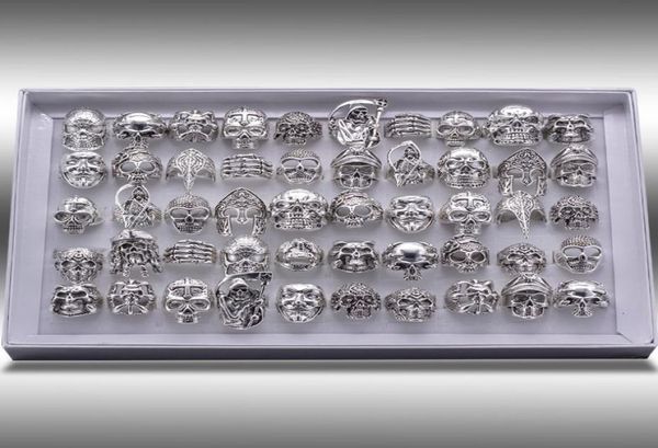 mixed 20pcs uality gothic punk assorted whole lots skull style bikers men039s vintage tibetan rings4723877, Silver
mixed 20pcs uality gothic punk assorted whole lots skull style bikers men039s vintage tibetan rings4723877, Silver