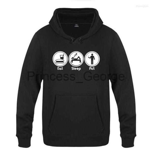 men's hoodies sweatshirts men's hoodies eat sleep actor movie film gift sweatshirts men 2023 mens hooded fleece pullover x0713, Black
men's hoodies sweatshirts men's hoodies eat sleep actor movie film gift sweatshirts men 2023 mens hooded fleece pullover x0713, Black