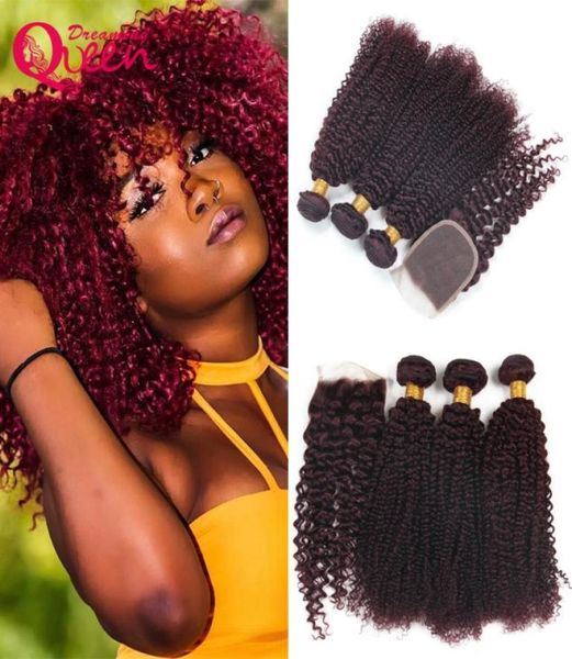 99j burgundy ombre brazilian kinky curly virgin human hair extension 3 bundles with 4x4 lace closure bleached knots natural hairli4187049, Black;brown
99j burgundy ombre brazilian kinky curly virgin human hair extension 3 bundles with 4x4 lace closure bleached knots natural hairli4187049, Black;brown
