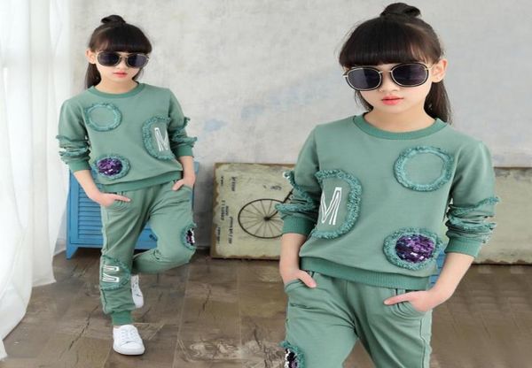 children clothing new spring teen girls clothes set sequin long sleeve pants 2 pcs kids tracksuit girls sports suits 413 y3639354, White
children clothing new spring teen girls clothes set sequin long sleeve pants 2 pcs kids tracksuit girls sports suits 413 y3639354, White