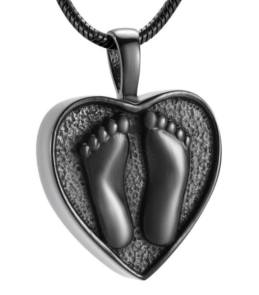 ijd10002 black color human foot engraving heart cremation pendant hold loved ones ashes stainless steel jewelry funeral casket2804405, Silver
ijd10002 black color human foot engraving heart cremation pendant hold loved ones ashes stainless steel jewelry funeral casket2804405, Silver