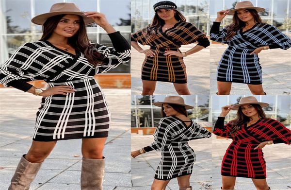 women vintage casual dress autumn winter ladies plaid knit long sleeve vneck mini skirt high waist pullover midiskirt pencil dre2107335, Black;gray
women vintage casual dress autumn winter ladies plaid knit long sleeve vneck mini skirt high waist pullover midiskirt pencil dre2107335, Black;gray