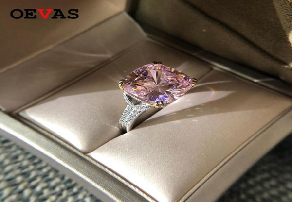 oevas 100 925 sterling silver sparkling square pink yellow white high carbon diamond wedding rings for women fine jewery gifts 202166321, Slivery;golden
oevas 100 925 sterling silver sparkling square pink yellow white high carbon diamond wedding rings for women fine jewery gifts 202166321, Slivery;golden