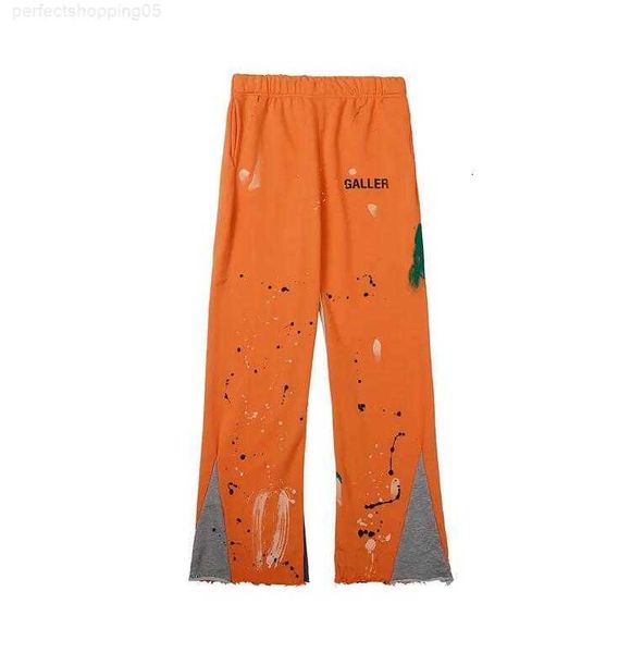men's pants 2023 men women galleries sweatpants dept speckled letter print women's couple loose versatile casual straight, Black
men's pants 2023 men women galleries sweatpants dept speckled letter print women's couple loose versatile casual straight, Black