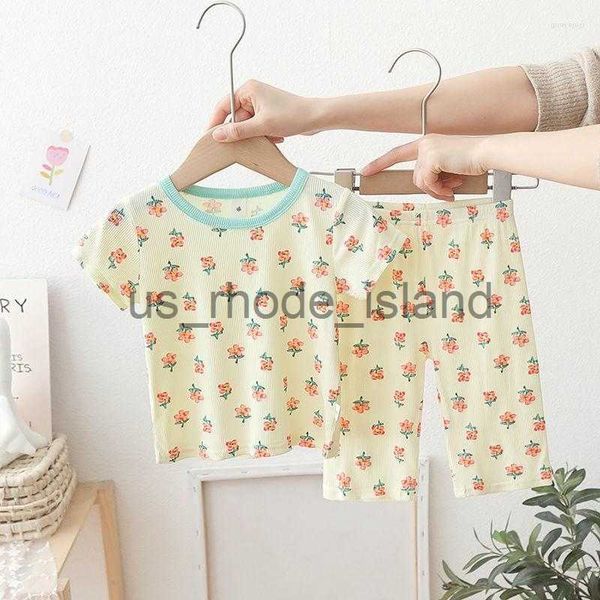 t-shirts clothing sets baby floral t-shirt suit for kids clothes summer thin casual toddler costume girls short sleeved home outfits x0714 x, Blue
t-shirts clothing sets baby floral t-shirt suit for kids clothes summer thin casual toddler costume girls short sleeved home outfits x0714 x, Blue