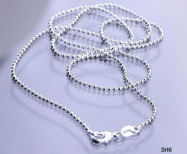 1pcs 925 sterling silver necklace ball chain no pendant solid women lady girl jewelry chain with lobster clasp gift sh6 size ch8000282
1pcs 925 sterling silver necklace ball chain no pendant solid women lady girl jewelry chain with lobster clasp gift sh6 size ch8000282