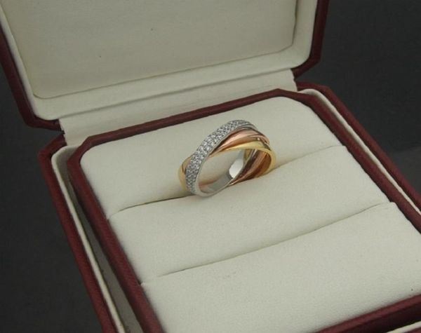 womens designer ring fashion love rings jewelry threecolor threering full diamond ring for women2869154, Silver
womens designer ring fashion love rings jewelry threecolor threering full diamond ring for women2869154, Silver