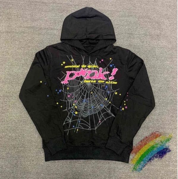 men's hoodies sweatshirts puff print sp5der hoodie men women heavy fabric spider web sweatshirts pullover g220908, Black
men's hoodies sweatshirts puff print sp5der hoodie men women heavy fabric spider web sweatshirts pullover g220908, Black