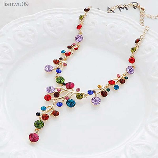 2023 creative personality necklace multicolor austrian element crystal clavicle necklace charm necklace for women famous jewelry l230704, Silver
2023 creative personality necklace multicolor austrian element crystal clavicle necklace charm necklace for women famous jewelry l230704, Silver