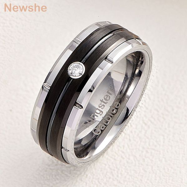 wedding rings she black/ rose/white gold color men's wedding band 8mm matte brushed tungsten rings for him cubic zircon size 8-13 23071, Slivery;golden
wedding rings she black/ rose/white gold color men's wedding band 8mm matte brushed tungsten rings for him cubic zircon size 8-13 23071, Slivery;golden