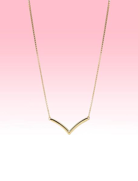 yellow gold plated polished wishbone necklace women wedding gift for p sterling silver chain necklaces with original box4160755
yellow gold plated polished wishbone necklace women wedding gift for p sterling silver chain necklaces with original box4160755