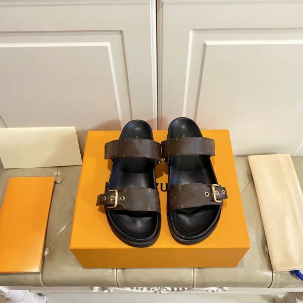 new womens slipper sandal summer versatile womens summer beach slide slide leather outsole packaging soft and comfortable classics, Black
new womens slipper sandal summer versatile womens summer beach slide slide leather outsole packaging soft and comfortable classics, Black